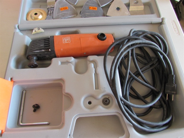 FEIN MULTIMASTER TOOL AND NEW DIGITAL HEAT GUN