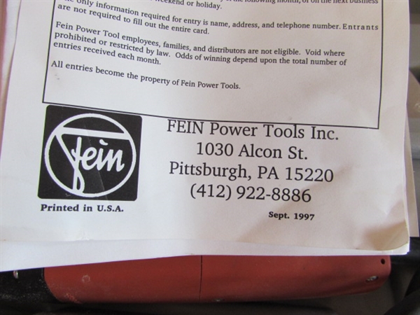 FEIN MULTIMASTER TOOL AND NEW DIGITAL HEAT GUN