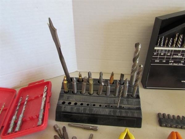 CLAMPS AND DRILL BITS
