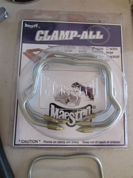 CLAMP ALL CLAMPS, CONTACT CEMENT AND ADHESIVES