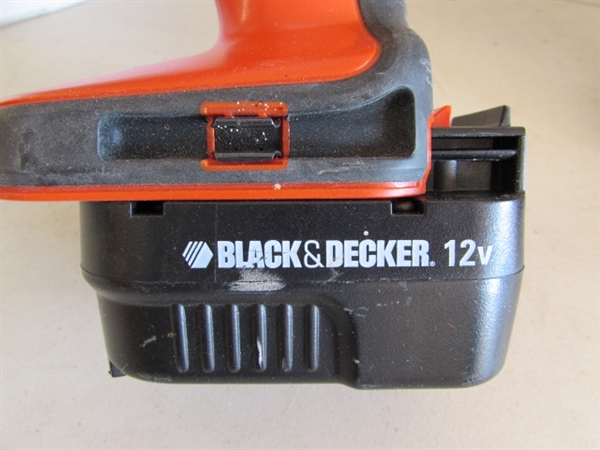 BLACK & DECKER DRILL AND JIGSAW