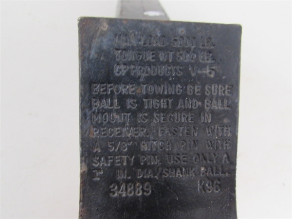 2 & 2 1/2 HITCH RECEIVERS