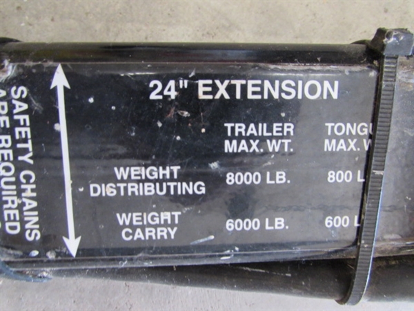 24 EXTENSION HITCH RECEIVER