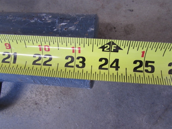 CONDUIT BENDER, BREAKER BAR AND FENCE POST DRIVER