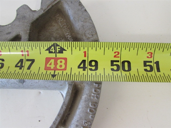 CONDUIT BENDER, BREAKER BAR AND FENCE POST DRIVER