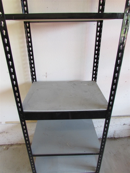 SHOP SHELVES ON WHEELS