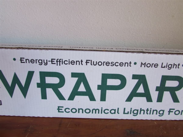 NEW FLUORESCENT LIGHT FIXTURE