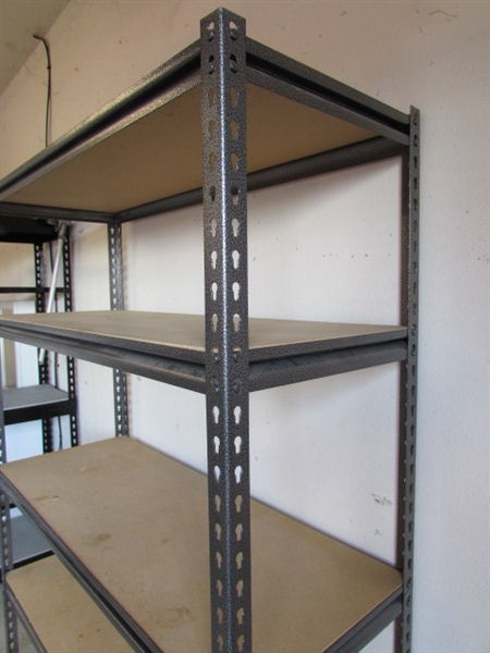 HEAVY DUTY SHELVING 48 X 18 X 72