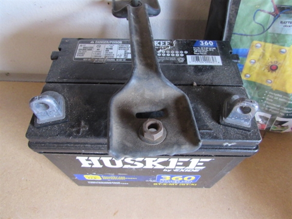 OIL FUNNELS, JUMPER CABLES, OIL AND MORE
