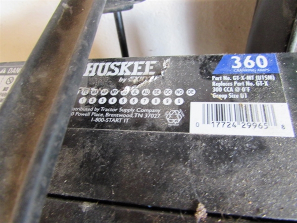 OIL FUNNELS, JUMPER CABLES, OIL AND MORE