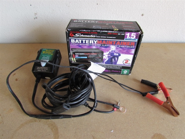 BATTERY MAINTAINER AND TENDER