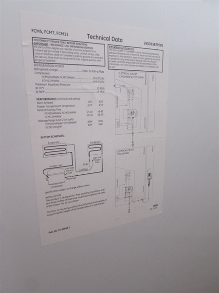 GE CHEST FREEZER