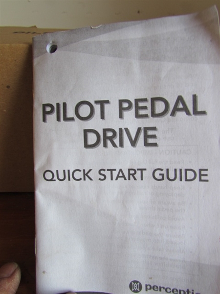 PILOT PEDAL DRIVE