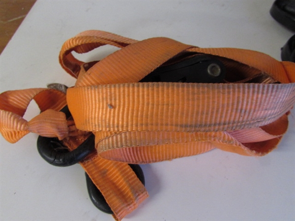 YAKIMA JAYLOW, RATCHET STRAP, SNATCH BLOCK AND MAGNETS