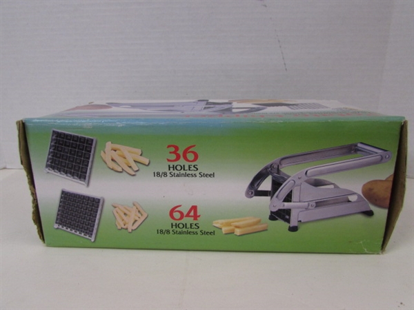 PRESTO ELECTRIC DEEP FRYER AND POTATO SLICER