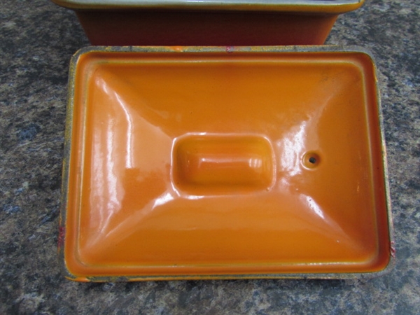 MINI LE CREUSET LOAF PAN WITH LID