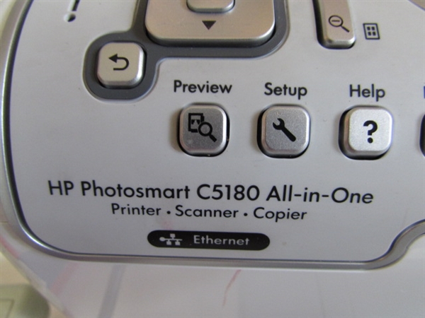 HP PHOTOSMART C5180 ALL-IN-ONE PRINTER & PAPER