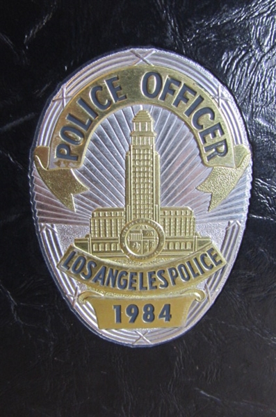 LOS ANGELES 1984 POLICE DEPT YEARBOOK