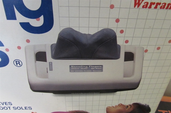 MASSAGER, KNEE PROTECTOR & HEATING PAD