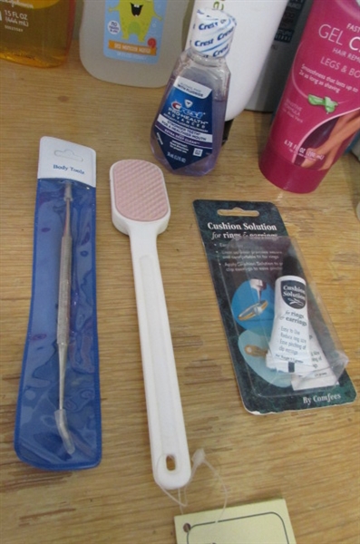 PERSONAL CARE ITEMS - BATH & NAILS