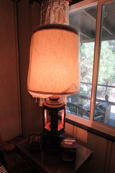 SIDE TABLES, LAMPS & COASTERS