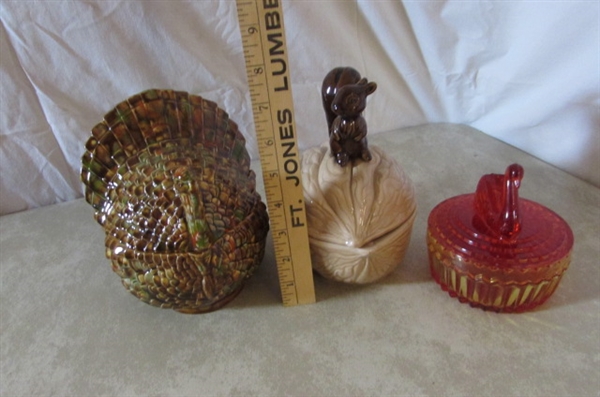 CANDY/NUT DISHES - VINTAGE