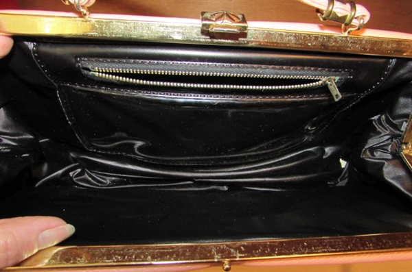 TOOLED LEATHER PURSE, PATENT LEATHER PURSES