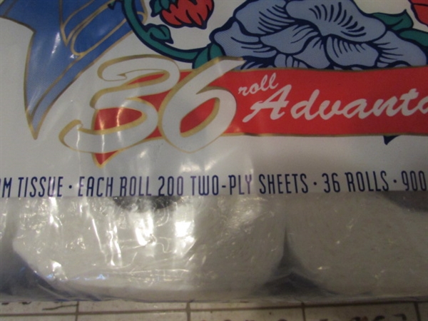 4 LARGE PACKS OF TOILET PAPER - 2-PLY