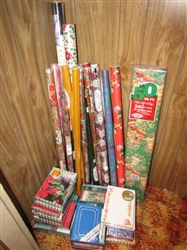 WRAPPING PAPER, GREETING CARDS, GIFT BOXES & BOWS