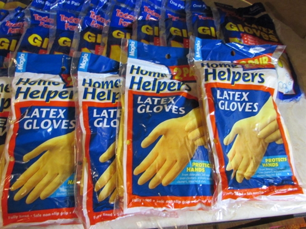 60+ PAIR OF SMALL LATEX GLOVES