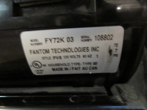 FANTOM FURY VACUUM CLEANER