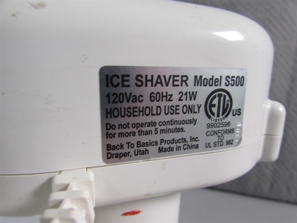 HAWAII ICE SHAVE ICE MACHINE
