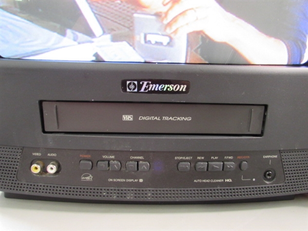 13 TV/VCR COMBO & VHS MOVIES