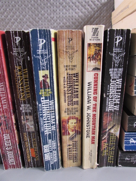 WESTERN NOVEL COLLECTION BY WILLIAM W. JOHNSTONE