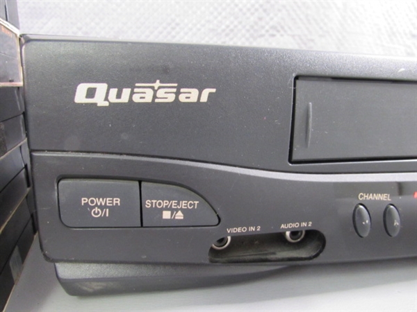 QUASAR VCR & VHS MOVIES