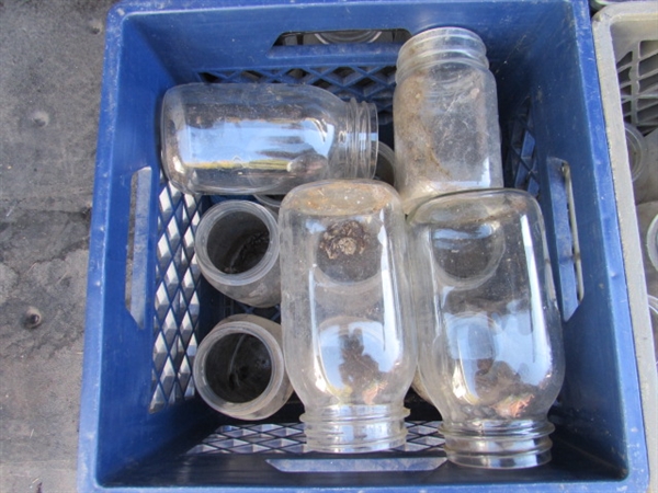 CANNING JARS & OTHER GLASS JARS