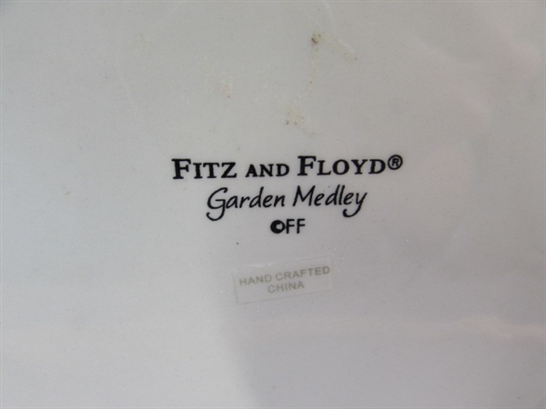 FITZ & FLOYD COOKIE JAR & POTTERY BUNDT PAN