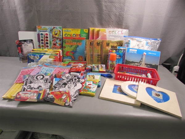 LARGE SELECTION OF CHILDREN'S ACTIVITIES