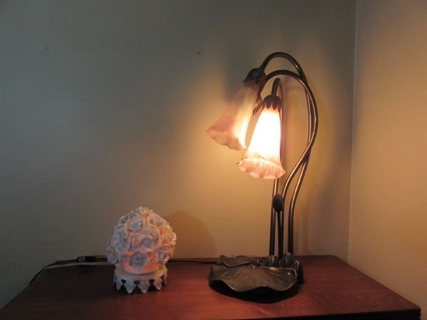 FLORAL LAMP & NIGHTLIGHT