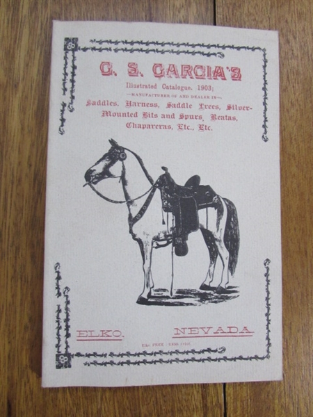 BOOKS ABOUT SADDLES & HORSES