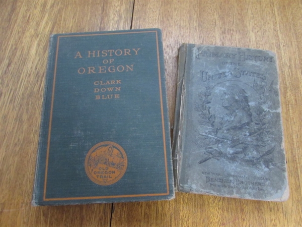 2 ANTIQUE HISTORY BOOKS