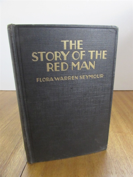 STORY OF THE RED MAN HARDCOVER BOOK