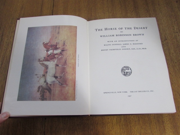 THE HORSE OF THE DESERT HARDCOVER BOOK