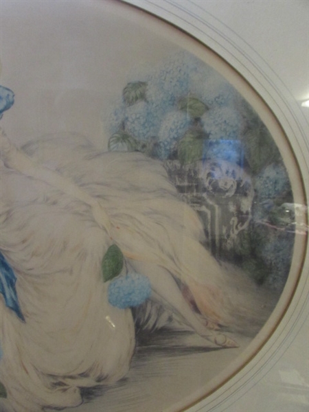 DAME ROSE SIGNED AND DATED BY LOUIS ICART