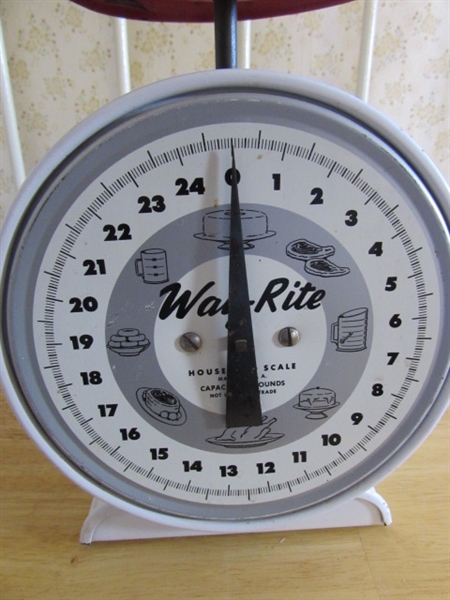 WAY-RITE KITCHEN SCALE