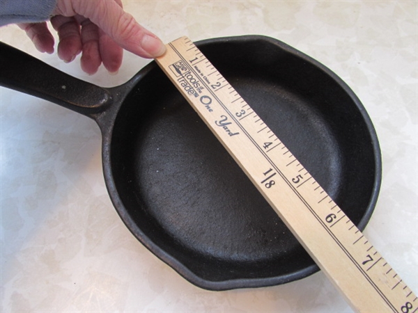 6.5 CAST IRON WAGNER FRYING PAN