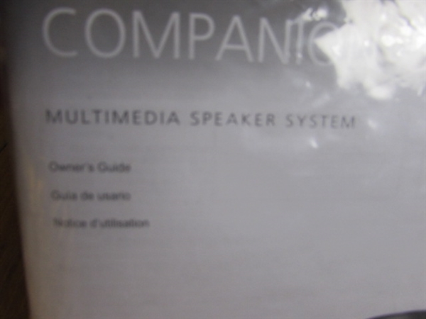 BOSE COMPANION 5 SPEAKER SYSTEM