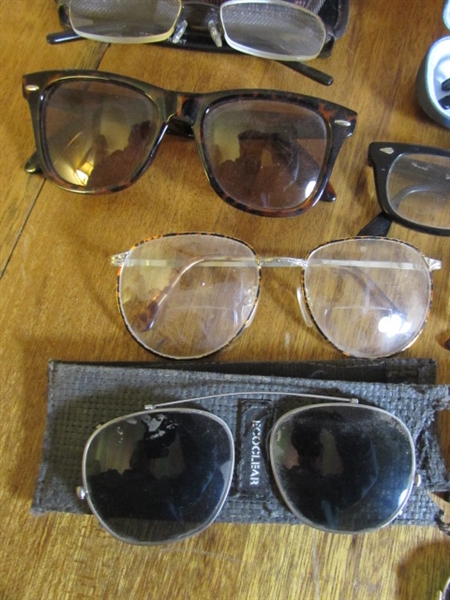 READING GLASSES & SUNGLASSES