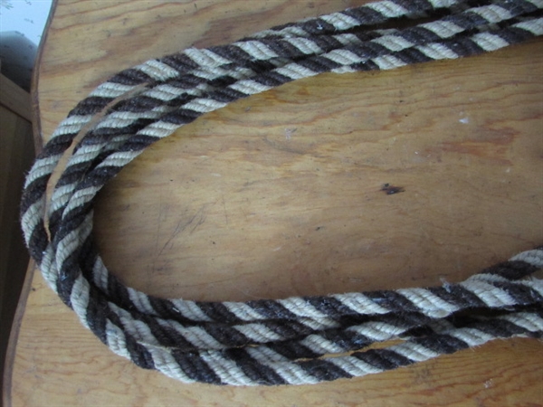 BRAIDED NYLON & BRAIDED HORSEHAIR MECATE REINS