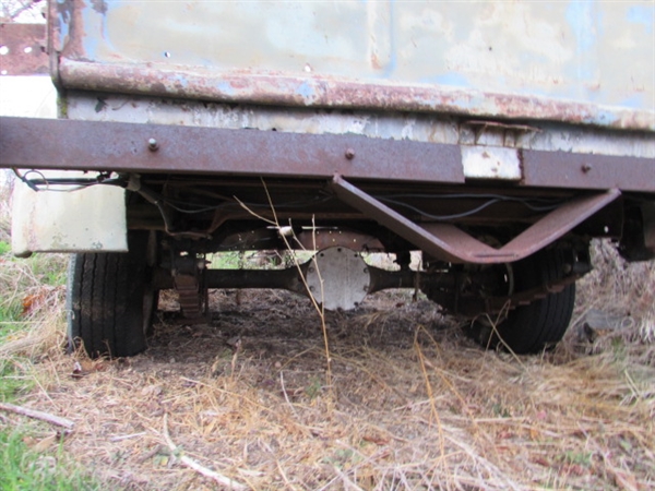 1950'S TRUCK BED UTILITY TRAILER - NO PAPERWORK